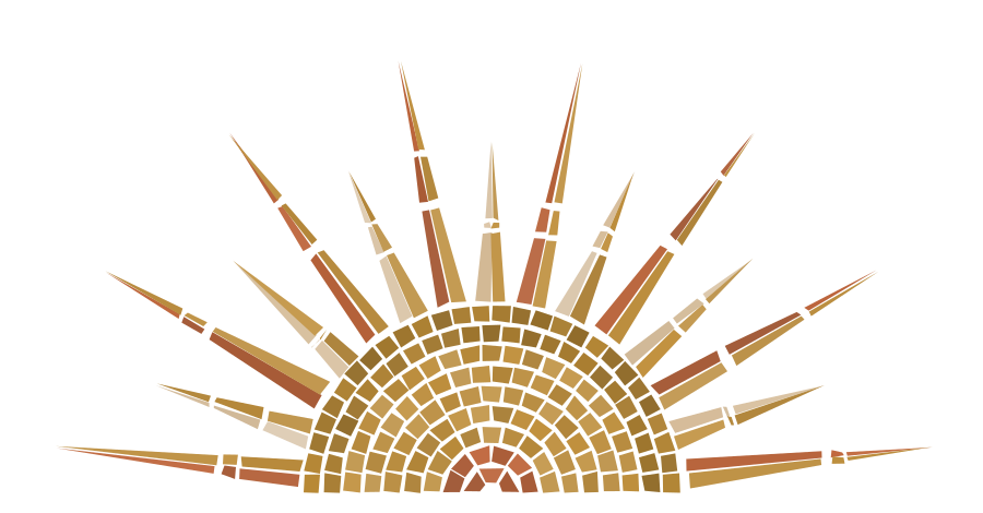 Sol em mosaico